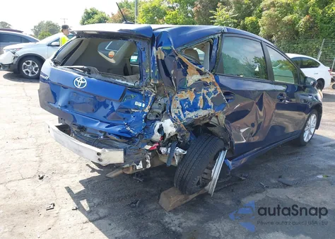 2013 Toyota Prius V Five из США, поврежденный, VIN JTDZN3EU3D3189737